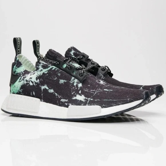 adidas Other - Adidas Originals NMD R1 PK (Prime Knit) Men's Sneakers Green Marble